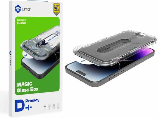 Lito Privacy Tempered Glass (iPhone 15 Plus / 16 Plus)