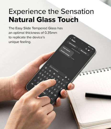Ringke 2.5D Gehärtetes Glas 2Stück (Galaxy S25)