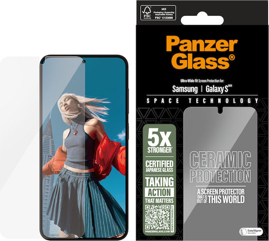 PanzerGlass Keramik Displayschutzfolie (Samsung Galaxy S 2025, PanzerGlass)