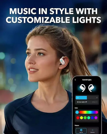 Soundcore by Anker V20i Open Ear Bluetooth Handsfree Earphones with Sweat Resistance and Charging Case White