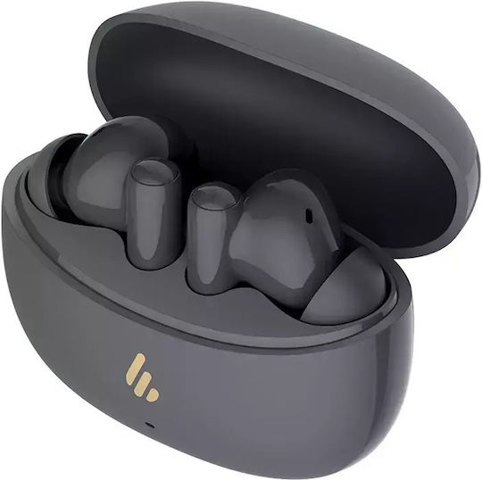 Edifier X5 Pro In-ear Bluetooth Handsfree Ακουστικά με Αντοχή στον Ιδρώτα και Θήκη Φόρτισης Γκρι