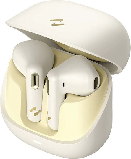 Havit TW905 Earbud Bluetooth Handsfree Ακουστικά με Θήκη Φόρτισης Μπεζ