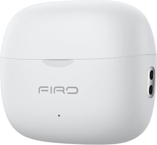 Firo A21 In-ear Bluetooth Handsfree Ακουστικά με Θήκη Φόρτισης Λευκά
