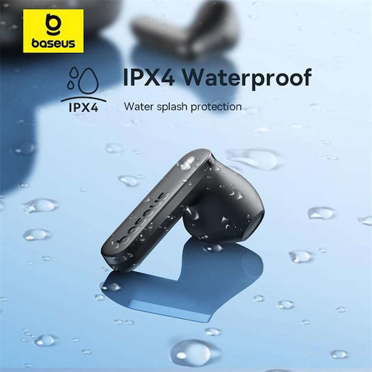 Baseus Bowie E16 In-ear Bluetooth Handsfree Earphones with Sweat Resistance and Charging Case Blue
