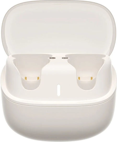 Havit TW980 Open Ear Bluetooth Handsfree Ακουστικά με Αντοχή στον Ιδρώτα και Θήκη Φόρτισης Μπεζ