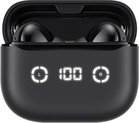 Havit TW984 In-ear Bluetooth Handsfree Ακουστικά με Θήκη Φόρτισης Μαύρα