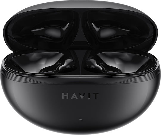 Havit TW986 In-ear Bluetooth Handsfree Căști cu Carcasă de Încărcare Negru
