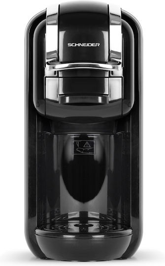 Schneider Pod Coffee Machine Pressure 19bar Red