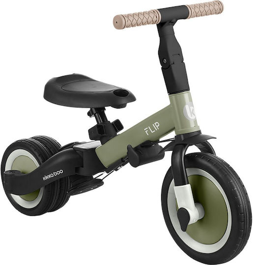Kikka Boo Flip Convertible with Parental Handle 3 in 1 for 1-5 Years Green