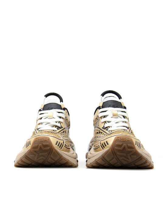 Ash Chunky Sneakers Gold / White / Black