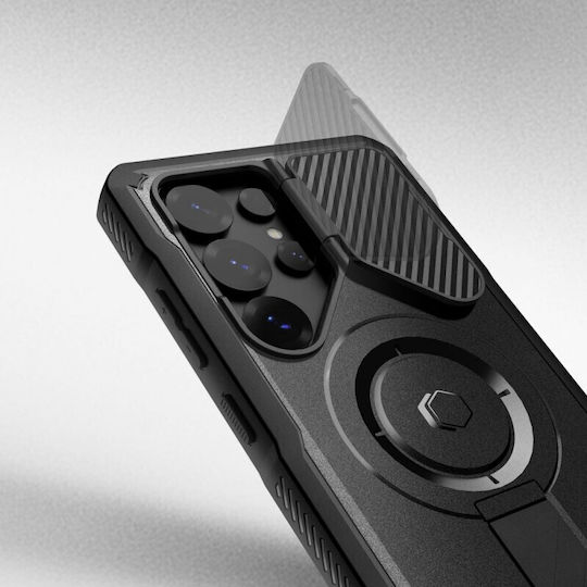 Tech-Protect С пълно покритие (360°) Aramid Fiber Черен (Galaxy S25 Ultra)