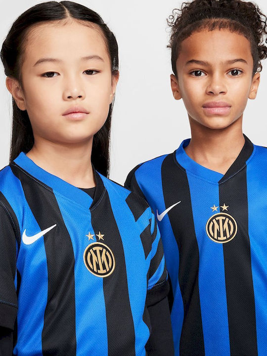 Nike Kinder Fußballtrikot Inter Mailand 2024/25 Stadion Heim