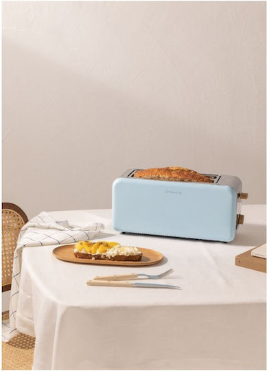 Create Retro XL Φρυγανιέρα 2 Θέσεων 1500W Μπλε
