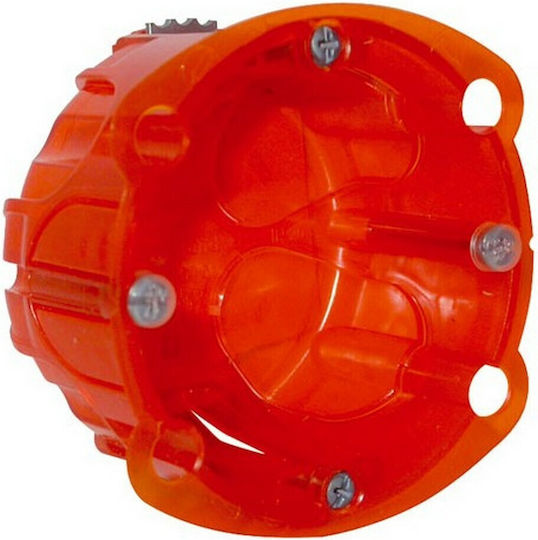 Legrand Platinum Eingebautes Elektrisches Gehäuse für Gipskarton in Orange Farbe