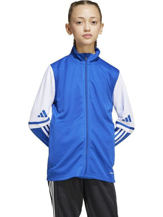Athletic Kids Cardigan Blue Squadra