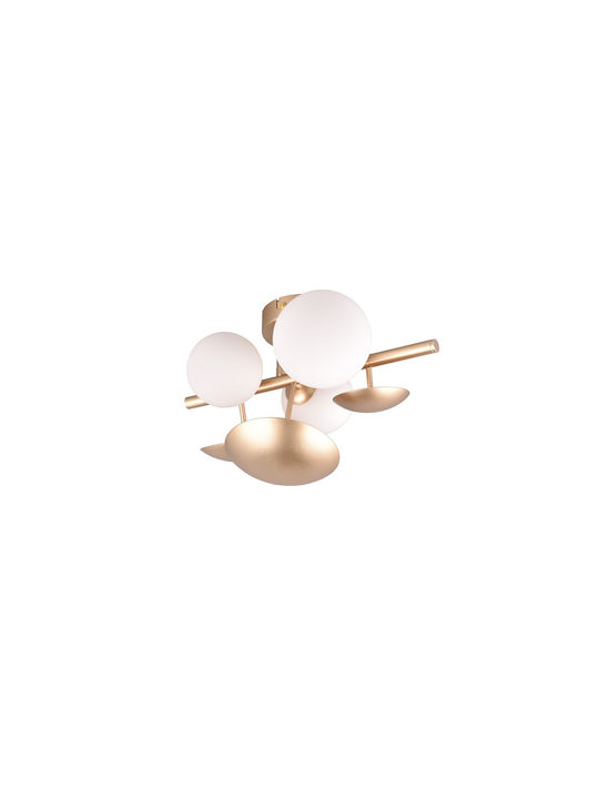 Trio Lighting Modern Leuchte Wand mit Fassung G9 Gold