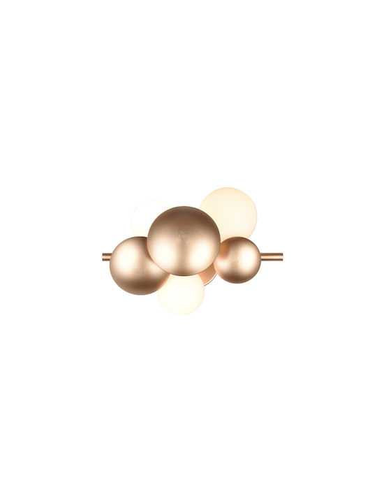 Trio Lighting Modern Leuchte Wand mit Fassung G9 Gold