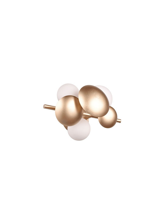 Trio Lighting Modern Leuchte Wand mit Fassung G9 Gold