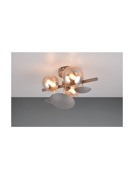 Trio Lighting Modern Lamp Wall with Socket G9 Gray