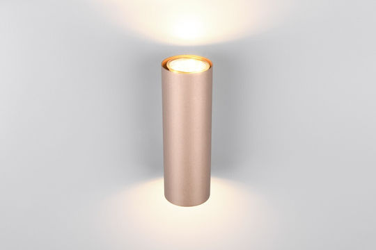 Trio Lighting Marley Modern Lamp Wall with Socket GU10 Brown 6x8x6cm