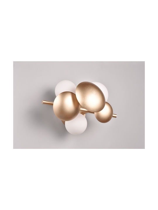 Trio Lighting Modern Leuchte Wand mit Fassung G9 Gold