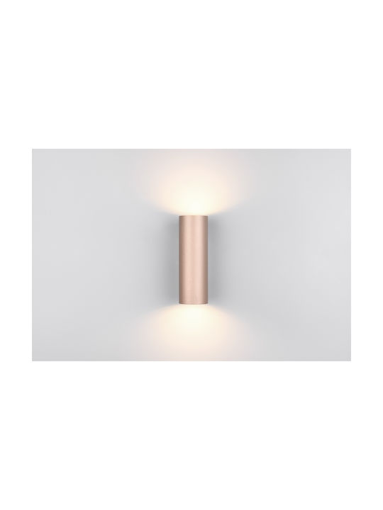 Trio Lighting Marley Modern Lamp Wall with Socket GU10 Brown 6x8x6cm
