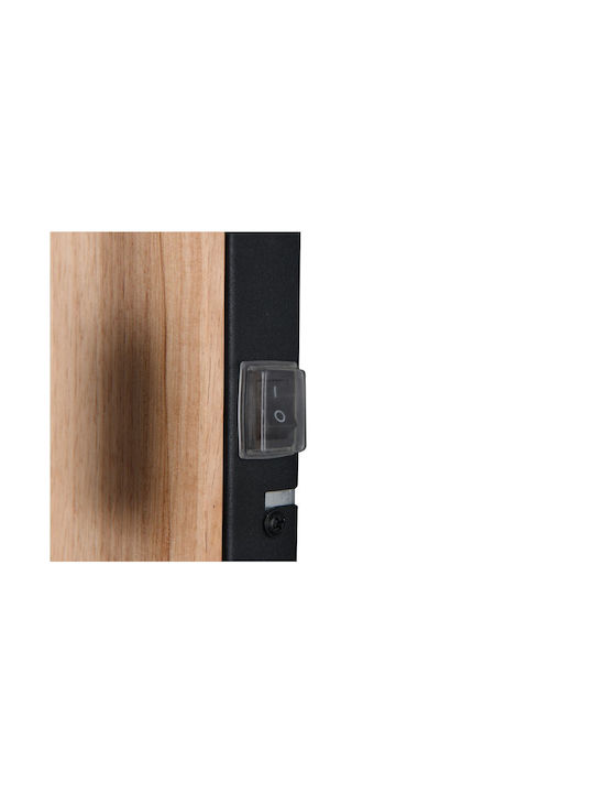 Trio Lighting Modern Lamp Bathroom with Socket E27 and Switch Beige 8x11x8cm