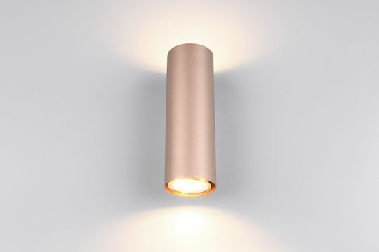 Trio Lighting Marley Modern Lamp Wall with Socket GU10 Brown 6x8x6cm