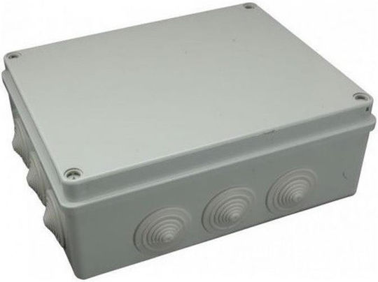 PAWBOL Surface Mounted Electrical Box Watertight IP65 in Gray Color