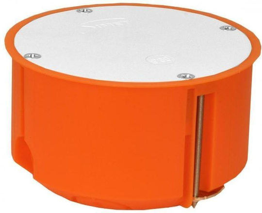 Simet Surface Mounted Electrical Box for Drywall IP20 in Orange Color