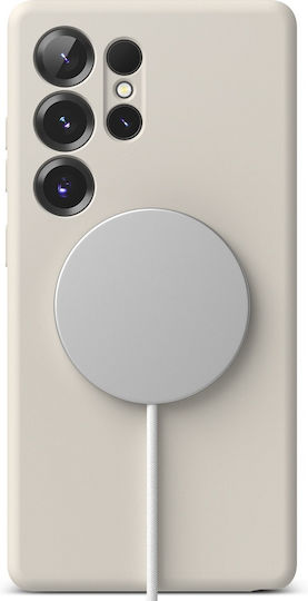 Ringke Magnetic Umschlag Rückseite Silikon Gray (Galaxy S25 Ultra,Samsung S25 Ultra)