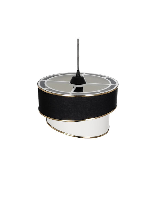 GloboStar Sonia Pendant Light Black with Socket E27 30x30x24cm