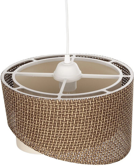 GloboStar Lili Pendant Light Bronze with Socket E27 38x38x95cm