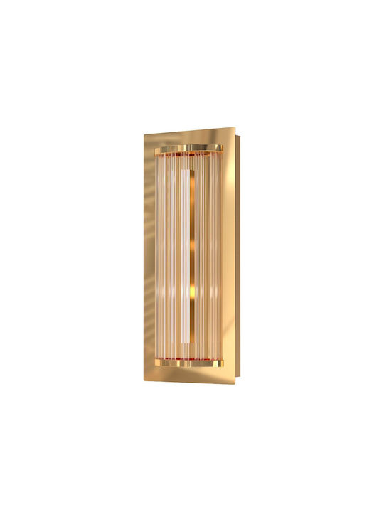 Zuma Line Leuchte Wand mit Integrierter LED und Einstellbares Weißes Licht Gold 38x7.1cm