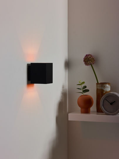 Lucide Lightning Xera Modern Lamp Wall with Socket G9 Black 10cm