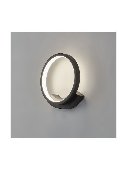Braytron Φωτιστικό Τοίχου LED Μαύρο 20x5εκ. Braytron Φωτιστικό Τοίχου LED Μαύρο 20x5εκ.