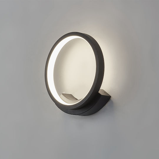 Braytron Φωτιστικό Τοίχου LED Μαύρο 20x5εκ. Braytron Φωτιστικό Τοίχου LED Μαύρο 20x5εκ.
