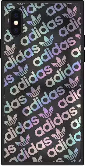adidas Square Case Fw19 Back Cover Silicon Negru (iPhone X / XS)
