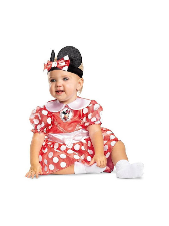 Kids Carnival Costume Minnie Disney Red Minnie Classic