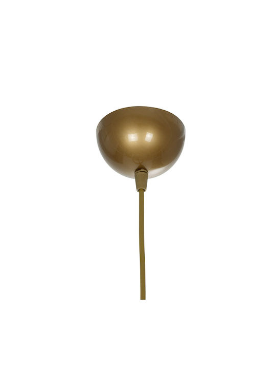 GloboStar Zyklus Pendant Light White with Socket E27 36x36x73cm