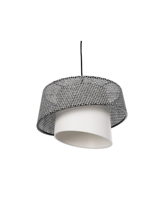 GloboStar Alina Pendant Light Gray with Socket E27 30x30x93cm