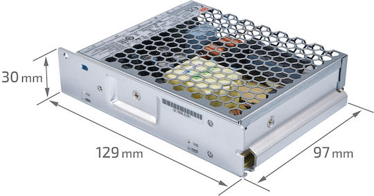 Τροφοδοτικό Συστημάτων CCTV 100W/12V/8.5A Ultra Mini LRS-100-12