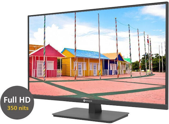AG Neovo Monitor Συστημάτων CCTV Μαύρο MONNEOSEC0026