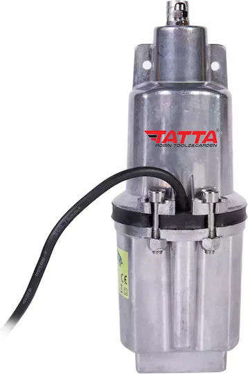 Tatta Tt-psv350 Vibrating Submersible Pump 500w Power Max Depth 70m 10m Cable