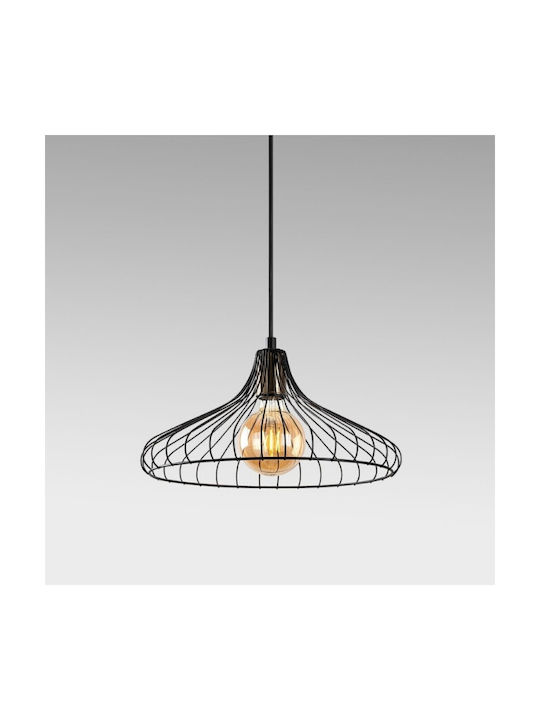 Opviq Depay Pendant Light Black with Socket E27 36x36x120cm
