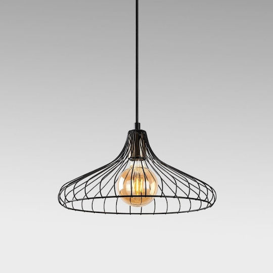 Opviq Depay Pendant Light Black with Socket E27 36x36x120cm