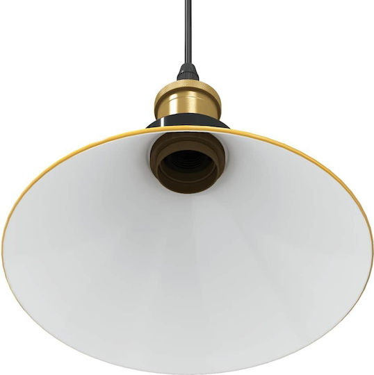 vidaXL Adjustable Yellow Ceiling Light with E27 Socket 22x22cm