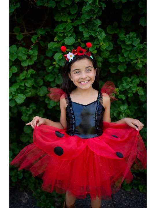 Kids Carnival Costume Ladybug Girl Headband