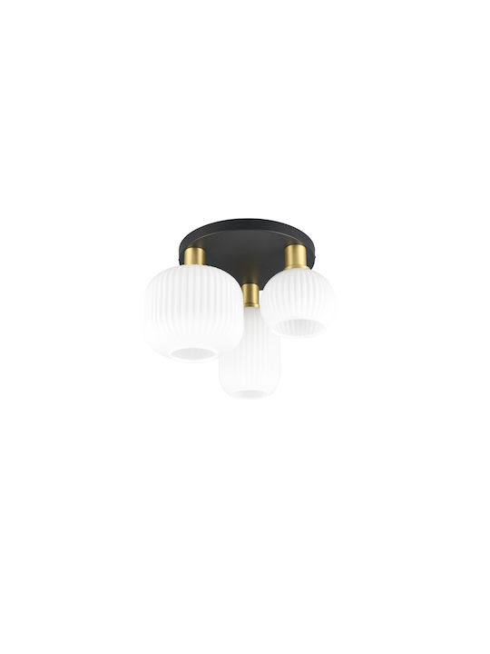 Trio Lighting Таванно осветление 39бр Златист с Фасунга E27