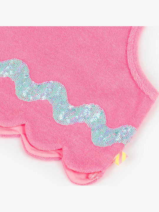 Kids' Crop Top Short Sleeve Pink